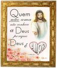 Quadro Mensagens Espirituais, Mod. 01, Tam. 30x25cm. Angelus Quadro Mensagens Espirituais, Mod. 01, Tam. 30x25cm. Angelus