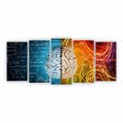Quadro Mente Psicologia Cálculos Decorativo Canvas NE15C5MM Quadro Mente Psicologia Cálculos Decorativo Canvas NE15C5MM
