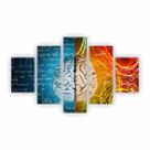 Quadro Mente Psicologia Cálculos Decorativo Canvas NE15C5P Quadro Mente Psicologia Cálculos Decorativo Canvas NE15C5P