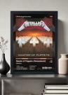 Quadro Metallica Master of Puppets (Rema. (Dark) Com Vidro Tamanho:21cm x 30cm (A4) Quadro Metallica Master of Puppets (Rema. (Dark) Com Vidro Tamanho:21cm x 30cm (A4)
