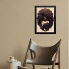 Quadro Meu Black Power Dos Sonhos 33x24cm - com vidro