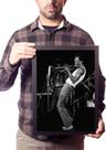 Quadro Miles Davis Jazz Trumpeter Musica Decoração