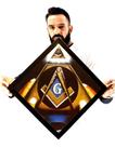Quadro Mistico Maçonaria Irmandade Fraternidade Prosperidade Quadro Mistico Maçonaria Irmandade Fraternidade Prosperidade