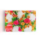 Quadro Mix de Flores Colorido Laranja Canvas 60x40cm Quadro Mix de Flores Colorido Laranja Canvas 60x40cm
