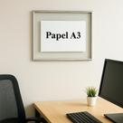 Quadro Moldura de alumínio para certificado A3
