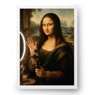 Quadro Mona Lisa Influencer 50x70cm