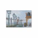 Quadro Montmartre Van Gogh Arte Canvas Horizontal 40x60cm