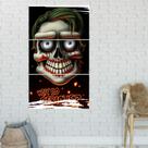 Quadro Mosaico Coringa 3 Peças Para Decoração de Ambientes
