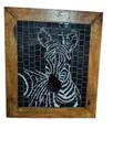 Quadro Mosaico (Zebra)