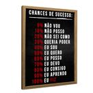 Quadro Motivacional Chances de Sucesso