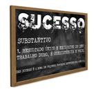 Quadro Motivacional Sucesso