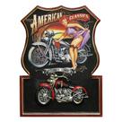 Quadro Moto American Classics 54X40X3 Preto Oldway Quadro Moto American Classics 54X40X3 Preto Oldway