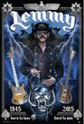 Quadro Motorhead Lemmy R.i.p 1945 / 2015 Moldura 42x29cm