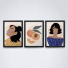 Quadro Mulheres Abstratas 15 Quadro Mulheres Abstratas 15