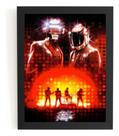 Quadro Musica Daft Punk Get Lucky Arte Poster Com Moldura