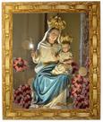 Quadro N. Sra. do Monte Serrat, Mod.01, tam.30x25cm. Angelus