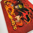 Quadro Naruto em tecido 55,5cm x 80,5cm aprox.
