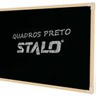 Quadro Negro Escolar 60x40 Moldura Madeira - Stalo