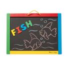 Quadro-negro magnético e quadro apagável a seco Melissa & Doug