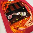 Quadro Nezuko Kamado Demon Slayer em tecido 55,5cm x 80,5cm aprox. Quadro Nezuko Kamado Demon Slayer em tecido 55,5cm x 80,5cm aprox.