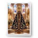Quadro Nossa Senhora Aparecida no Santuário 21x30cm Quadro Nossa Senhora Aparecida no Santuário 21x30cm
