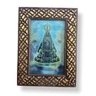Quadro Nossa Senhora Aparecida Rogai Por Nós c/ Vidro 20x15 Quadro Nossa Senhora Aparecida Rogai Por Nós c/ Vidro 20x15