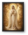 Quadro Nossa Senhora De Fátima Barroco Premium 21x30cm Quadro Nossa Senhora De Fátima Barroco Premium 21x30cm