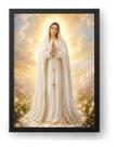 Quadro Nossa Senhora De Fátima Clássica Arte Cristã 40x60cm