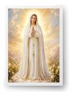 Quadro Nossa Senhora De Fátima Clássica Arte Cristã 50x70cm Quadro Nossa Senhora De Fátima Clássica Arte Cristã 50x70cm