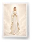 Quadro Nossa Senhora De Fátima Minimalista Elegante 30x42cm Quadro Nossa Senhora De Fátima Minimalista Elegante 30x42cm