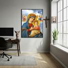 Quadro Nossa Senhora Do Perpétuo Socorro - 70x50cm