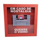 Quadro Nostalgia Super Metroid Snes Decorativo Mdf Colecionável