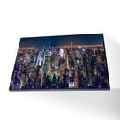 Quadro Nova York Noturno Canvas Sem Vidro