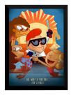 Quadro O Laboratório De Dexter Arte Poster Moldurado Quadro O Laboratório De Dexter Arte Poster Moldurado