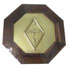 Quadro Octagonal Yoshua 18cm - Símbolo de Proteção