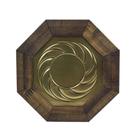 Quadro Oitavado Radiônico Turbilhão 18cm