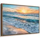 Quadro Ondas do Mar Dançando em Harmonia