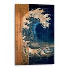 Quadro Ondas Revoltas do Mar Japonês
