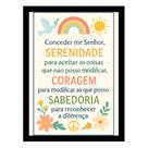 Quadro Oração "Concedei-me Senhor Serenidade para aceitar." Quadro Oração "Concedei-me Senhor Serenidade para aceitar."