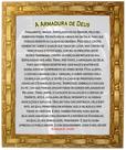 Quadro Oração Da Armadura De Deus, Mod.02, 30x25cm. Angelus