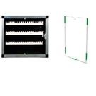 Quadro Organizador Para 80 Chaves e Display Acrílico A4