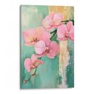 Quadro Orquídea Rosa em Pintura