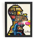Quadro Os Simpsons Homer Arte Poster Moldurado