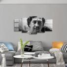 Quadro Pablo Escobar Mosaico decorativo Preto e Branco