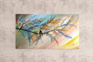 Quadro Paisagem Com Galhos e Pássaros