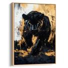 Quadro Pantera com Olhos Amarelos