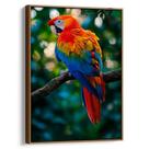 Quadro Papagaio na Natureza