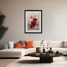 Quadro Papoulas Vermelhas 60x48cm Quadro Papoulas Vermelhas 60x48cm