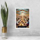 Quadro Para Espaço Gourmet - Oktoberfest 33x24cm - com vidro Quadro Para Espaço Gourmet - Oktoberfest 33x24cm - com vidro