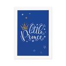 Quadro para Quarto de Bebe Pequeno Principe Moldura Branca Quadro para Quarto de Bebe Pequeno Principe Moldura Branca